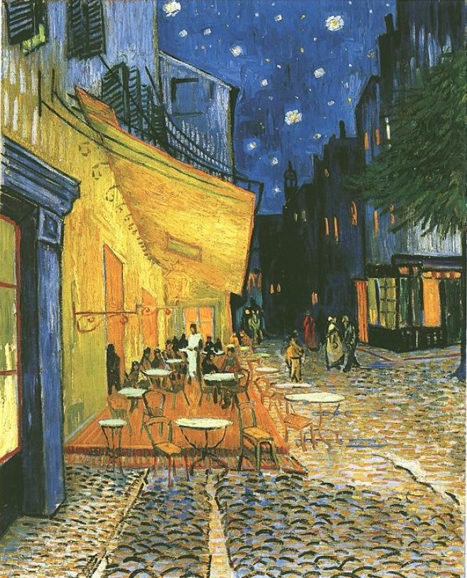 Cafe Terrace at Night